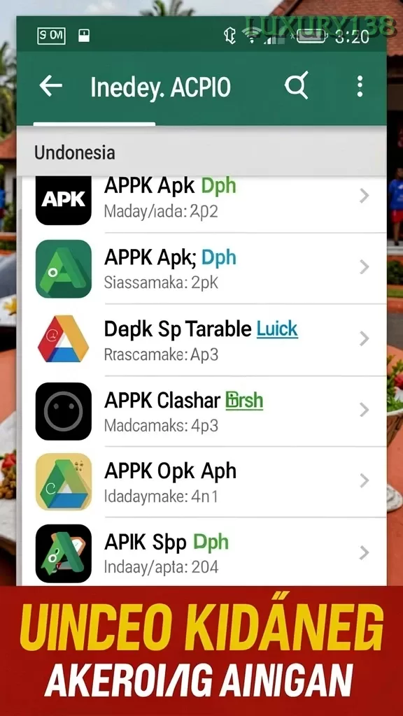 Cuplikan layar AJOTOTO — aktivitas