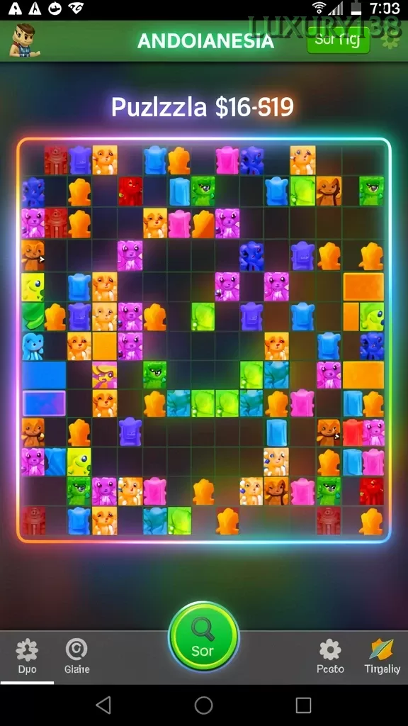 Cuplikan layar HIT9 — menu navigasi